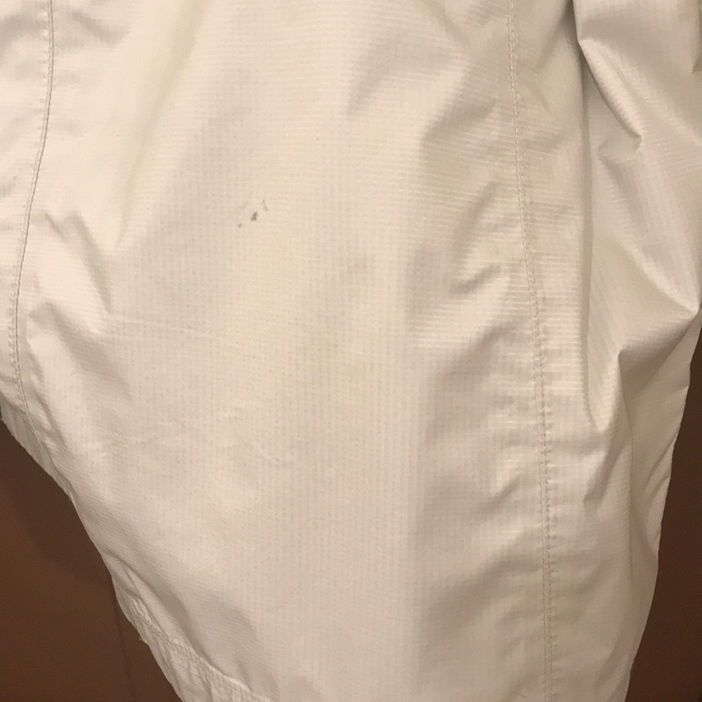 L.L. Bean Oyster Shell Gray Rain Trench Coat Small - Picture 10 of 15